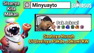 Aku Ngerusuh Di Live Streaming PakDe Jokowi KW Bersama Viewers Part 3