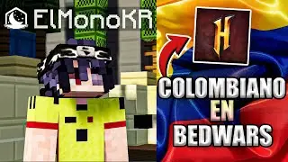 UN COLOMBIANO JUGANDO BEDWARS🟡​🔵​🔴​