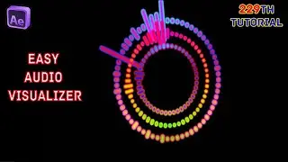 After Effects Tutorial_ Create a Reactive Audio Spectrum Waveform Tutorial in After Effects.