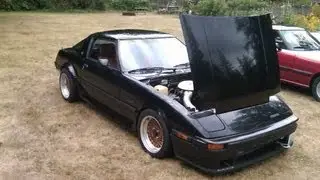 Super Group B Rally Sounds!! RX7 1st Gen Go GO!!