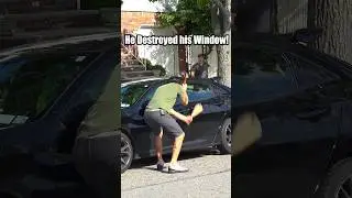Breaking Car Windows Prank 😂 