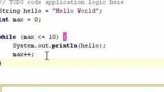 Java 05: While & For Loops Statements