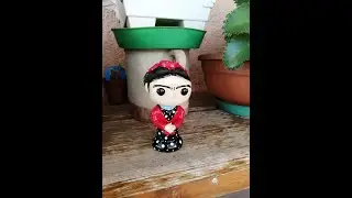 Frida Kahlo PoP Art Painting 3D model