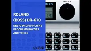 Roland (Boss) DR-670 DR670 Drum Machine Programming Tips and Tricks