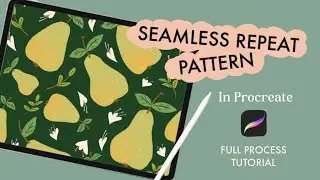 How to create a Seamless Pattern on Procreate
