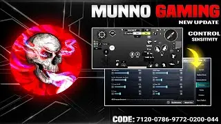 (Update 3.2) MUNNO Gaming SENSITIVITY & Control Code | MUNNO Gaming All Settings And SENSITIVITY