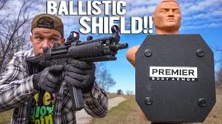How Effective is a Bulletproof Shield in REAL LIFE???