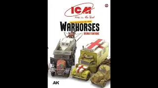 A MichToy FLIP-THRU of the book HOW TO PAINT AND WEATHER WW2 TRUCKS WARHORSES FROM AK INTERACTIVE