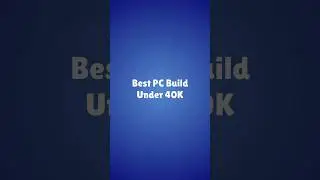 [2024] ₹40,000 Best PC Build | PC Build Under 40k | Gaming/Editing | i3 12100f | GTX 1650