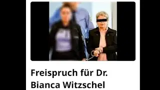 Im Namen des Volkes: Freispruch für Dr. Med. Bianca Witzschel‼️