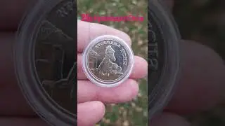 Монета 25 рублей Крокодил Гена.