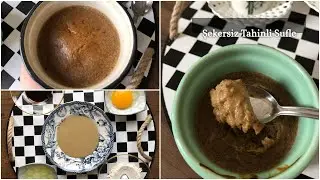 Rafine Şekersiz Nefis Tahinli Sufle