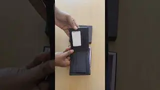HORNBULL Men Brown Genuine Leather Wallet Unboxing | Beginners Point #reels #unboxing #men #wallet
