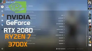 CS:GO Benchmark | RTX 2080 + Ryzen 7 3700X | HIGH GRAPHICS