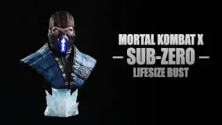 Mortal Kombat X SUB-ZERO Lifesize Bust