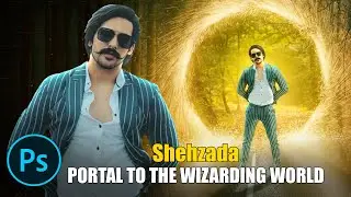 Photoshop Tutorial -7: Portal to the wizarding world