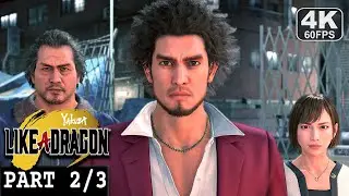 Yakuza Like a Dragon - PART 2 (5 Chapters) English voices Full Gameplay Walkthrough [4K/60FPS PC]