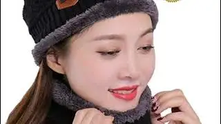 Woolen  Cap Plus Muffler Scarf// BUY LINK IN DESCRIPTION CHECKOUT // #SHORT #SHORTS #YTSHORT