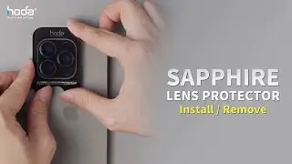 【hoda】iPhone 15 Series Sapphire Lens Protector Install / Remove