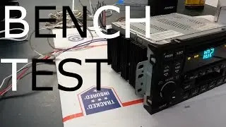 V-Log: Bech Testing a Car Radio