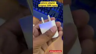 iPhone adapter original price 1599 ✌️ 20 wt adapter- fast charging 
