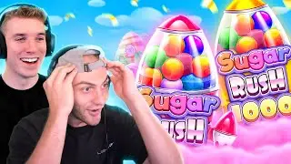 PLAYING BOTH SUGAR RUSH SLOTS WITH $150,000