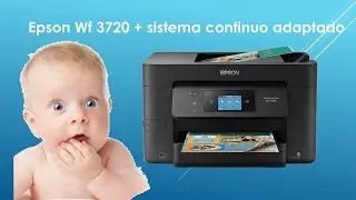 Epson Wf-3720 con sistema continuo adaptado