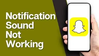 How to Fix Snapchat Notification Sound Not Working (Solved)
