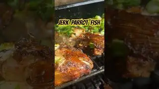 Jerk Parrot Fish #morristimecooking #shorts