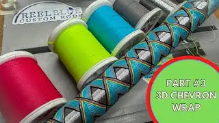 3D Six Color Chevron Fade Wrap - Part 3: Custom Rod Building