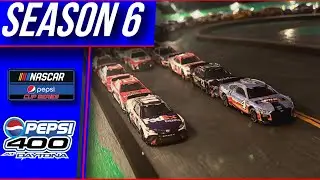 NASCAR Pepsi Cup Series S6 R16: Daytona Night Race  //NASCAR Stop Motion