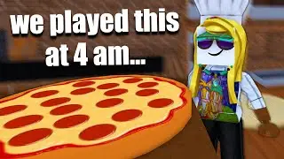 Roblox Pizza Game with the boys