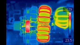 Транзисторный УМ на 1200 Вт, BLF188, 42 V, 7Вт на вход, ч 5, финальная.