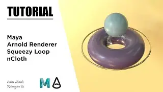 Squeezy Loop Animation In Maya And Arnold Renderer - Tutorial