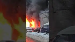 Пожар в Кусково
