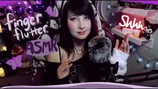 finger flutter asmr - gentle hand sounds