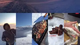 this is ruff-fishing in the Siberian spring