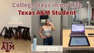 College Days in my Life as a Texas A&M Student
