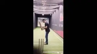 Bowling machines - Playing single player cricket at Smaaash Bangalore