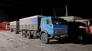 Камаз 5320. Рейс за лёном. Не доплатили деньги за первый рейс и потерялись...