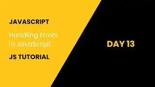 JavaScript Error Handling: Try, Catch, & More