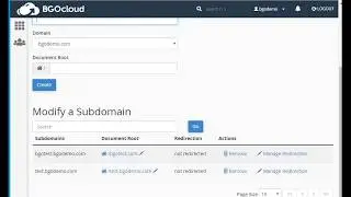 cPanel - How to make a new subdomain
