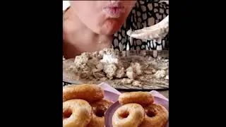 Edit @ChalkClayasmrmukbang  Donuts❤️