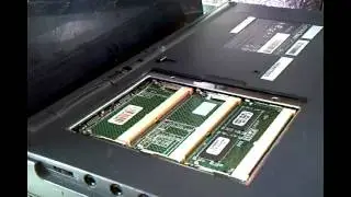 How To change the Memory(RAM) in your laptop computer