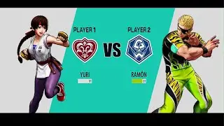 PS5 The King of Fighters XV Yuri Sakazaki vs. Ramón