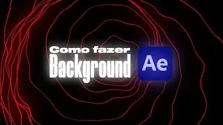 Como fazer Background no AFTER EFFECTS!  #aftereffects #tutorialaftereffects