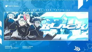 HOW TO MAKE A ANIME HEADER ON ANDROID || TUTORIAL || SMARTY×TECHNO || IBIS PAINT X