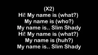 Eminem   My Name Is  Lyrics