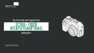 So könnte ein typischer Schul-Fotoauftrag ablaufen | Schul- & Kitafotografie | Pictrs Tutorial