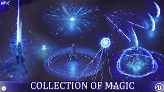 Collection of Magic VFX Unreal engine Preview